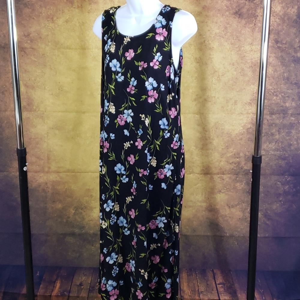 Studio Ease floral midi dress.